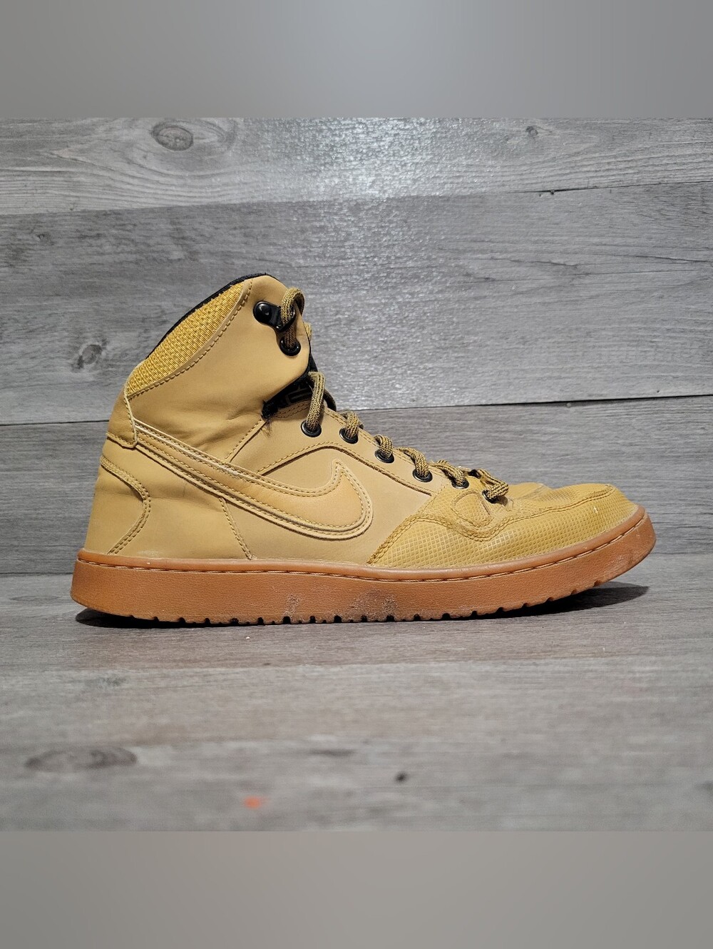 Nike Mens Size 8 Son of Force 807242-770 Wheat Brown